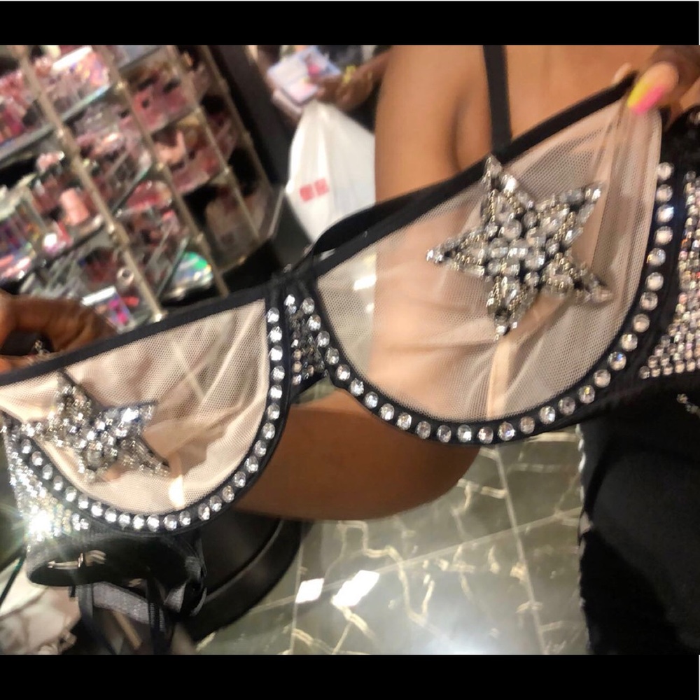 Rockstar diamond bra